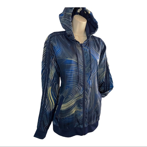 Adidas Originals Women's Track Hooded Jacket with matching Workout Pants L/M - Picture 4 of 15